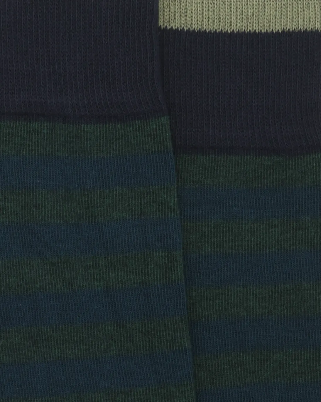 CALCETINES DE RAYAS AZUL Y VERDES INTHEBOX