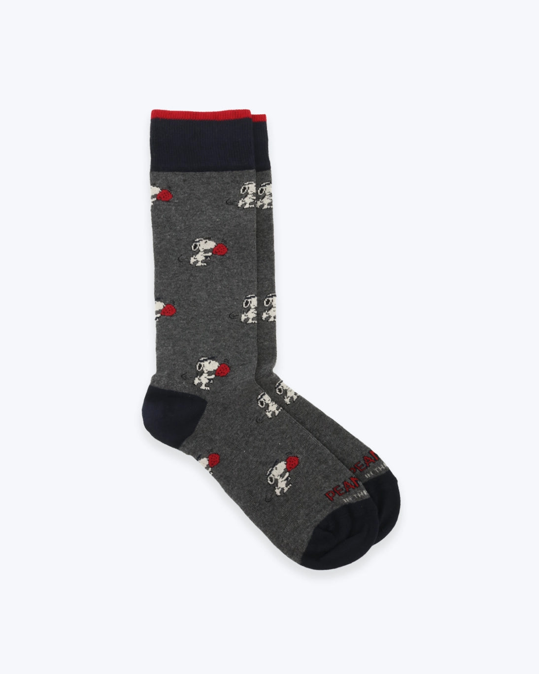 CALCETINES GRISES INTHEBOX SNOOPY