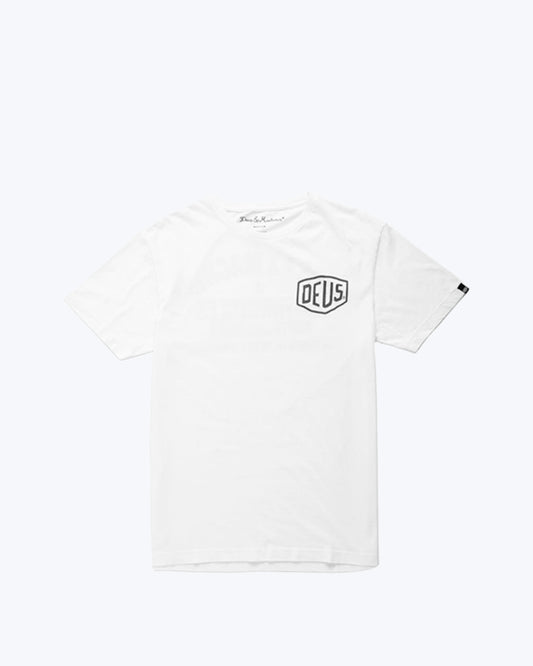 T-SHIRT BLANC DEUS