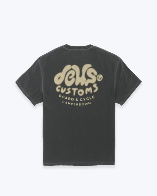 CAMISETA GRIS OSCURO DEUS