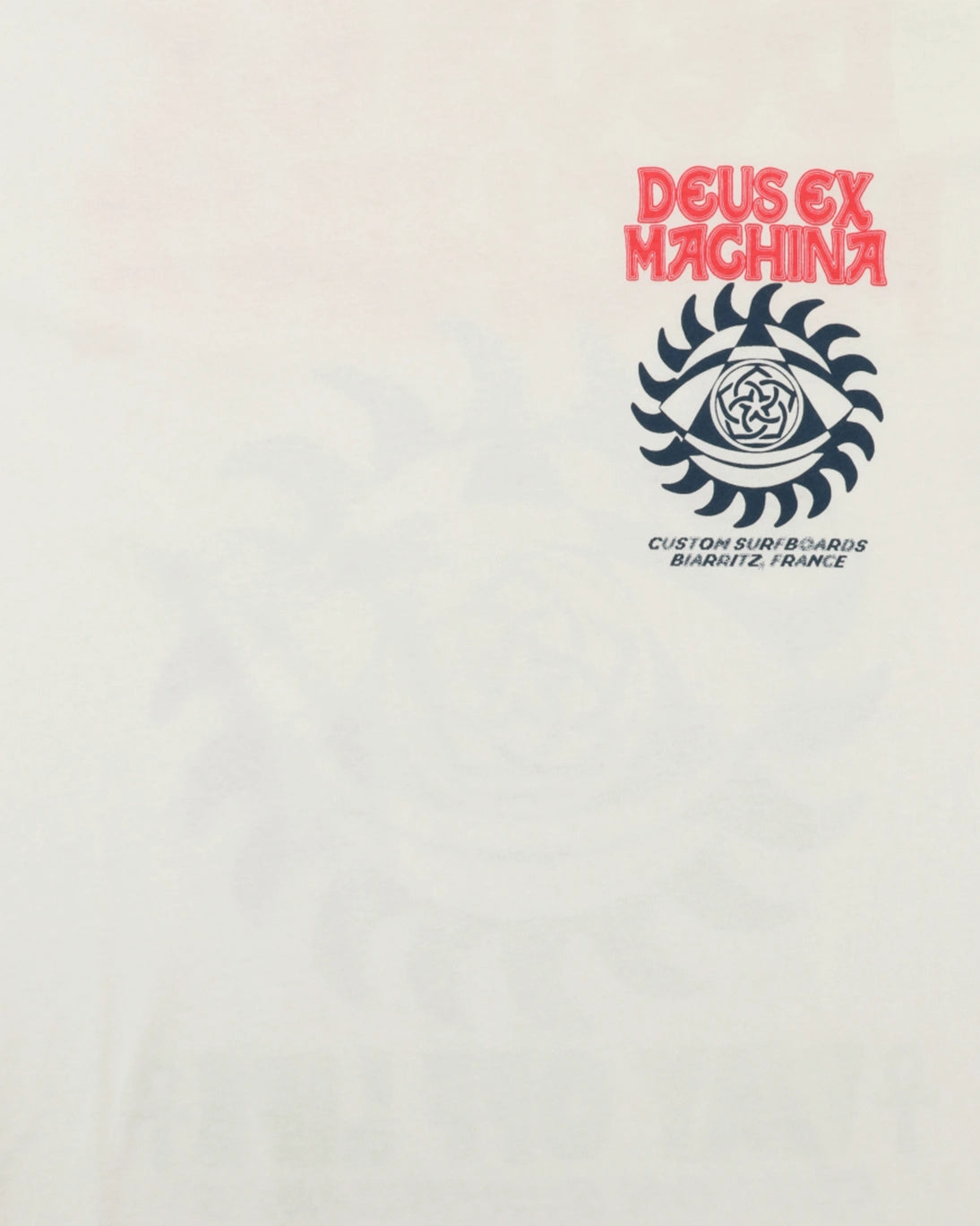 CAMISETA BLANCO ROTO DEUS