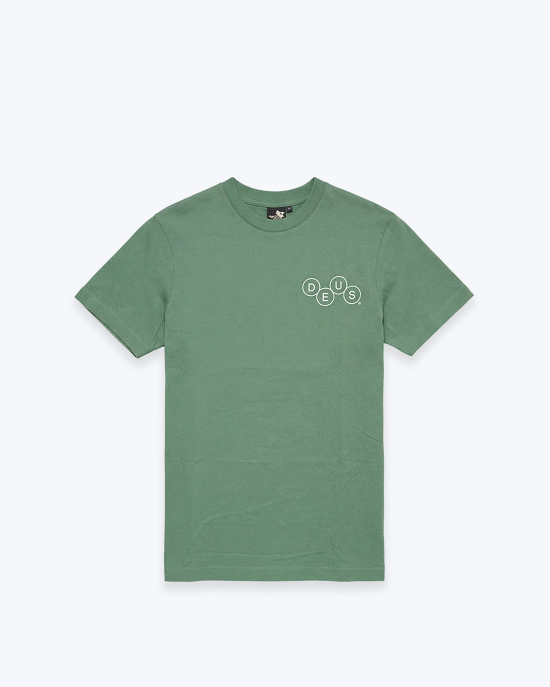 CAMISETA VERDE REGULAR FIT DEUS
