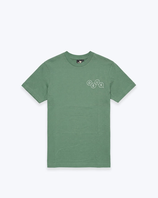 CAMISETA VERDE REGULAR FIT DEUS