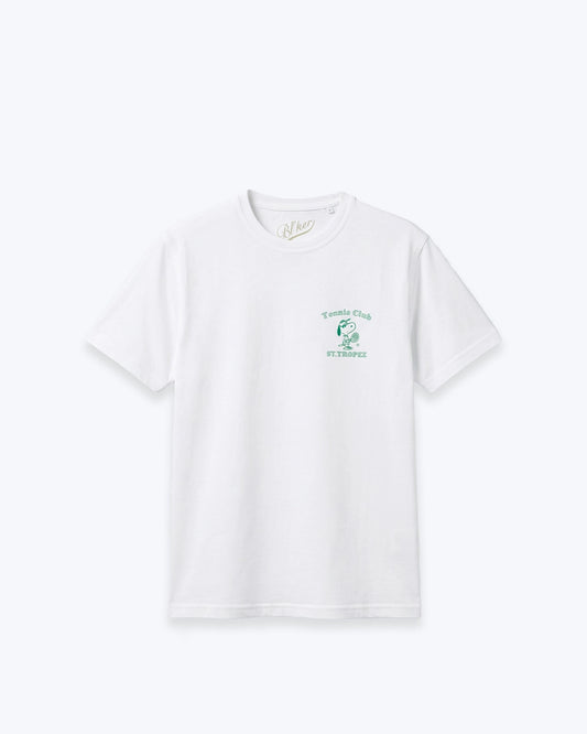 CAMISETA BLANCA ST.TROPEZ SNOPPY BL´KER