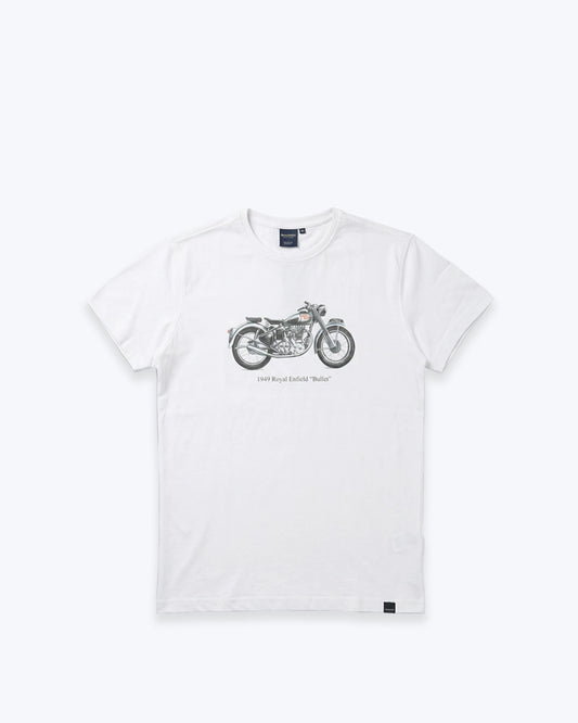 CAMISETA BLANCA MOTO HOMEWARD