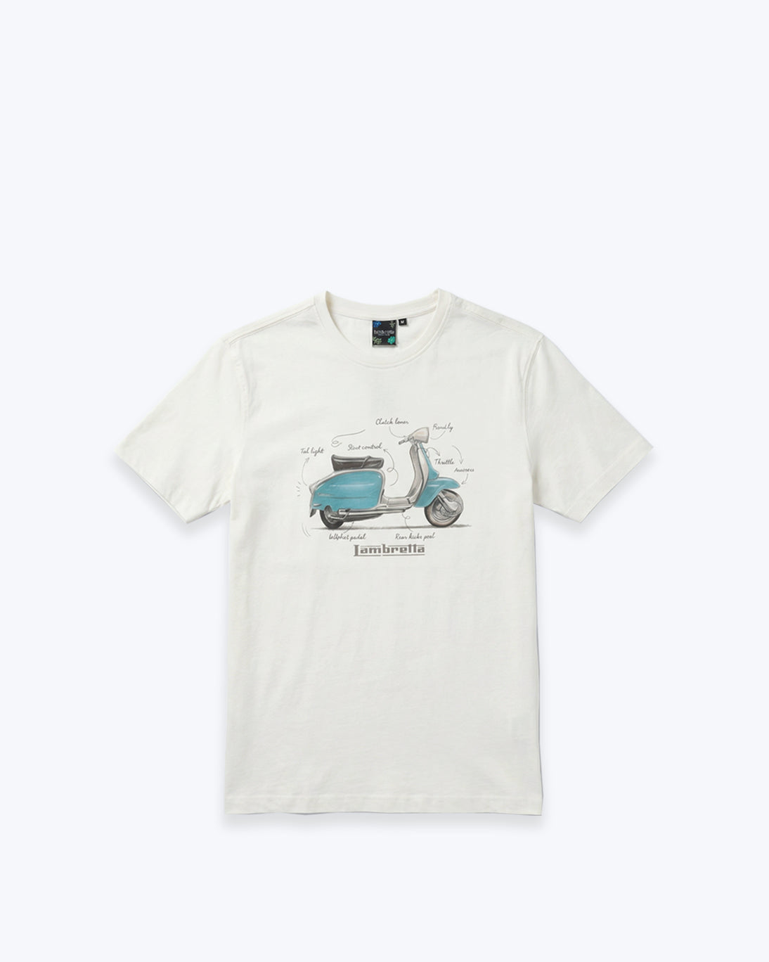 CAMISETA BLANCA MOTO HOMEWARD