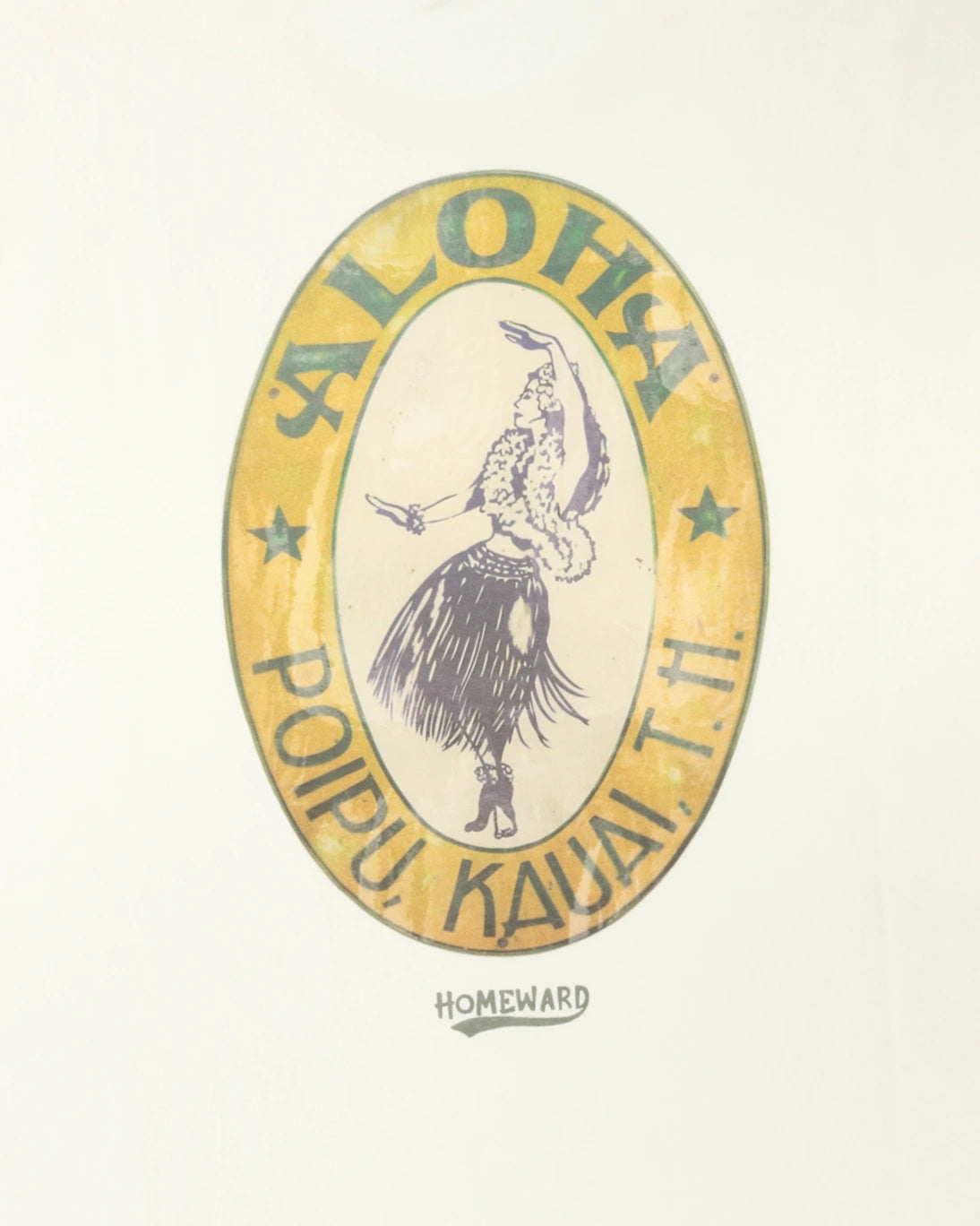 CAMISETA BLANCA CON DIBUJO HOMEWARD