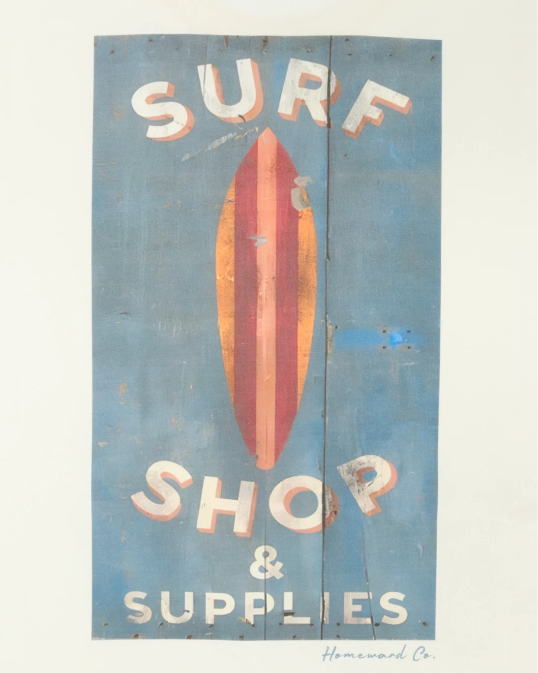 CAMISETA BLANCA SURF HOMEWARD