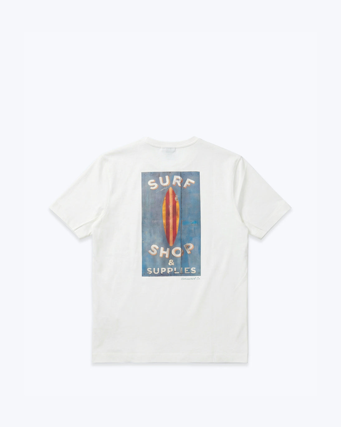 CAMISETA BLANCA SURF HOMEWARD
