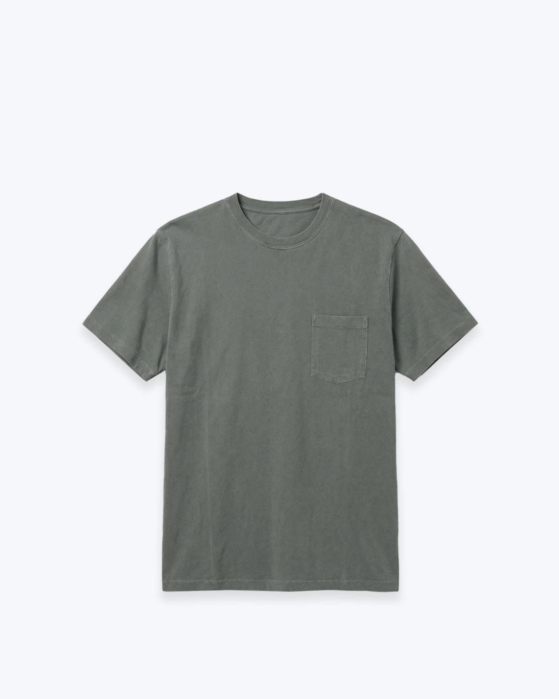 CAMISETA CON BOLSILLO VERDE HARTFORD