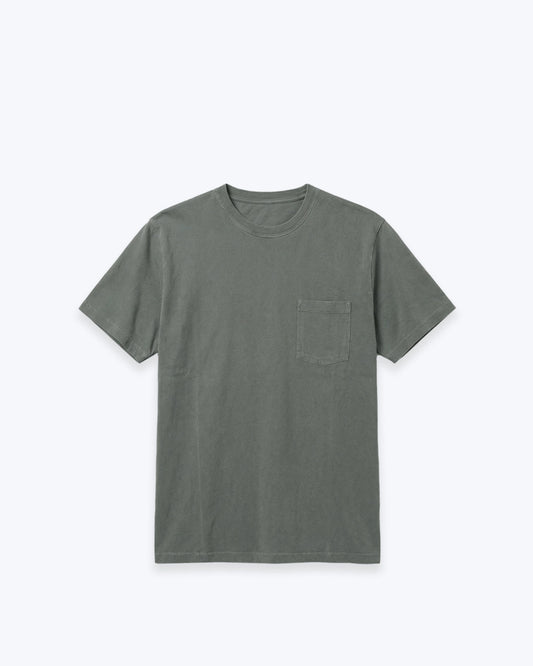CAMISETA CON BOLSILLO VERDE HARTFORD