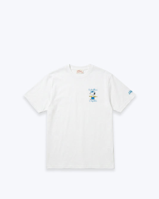 CAMISETA BLANCA SNOOPY RIGATONI MC2