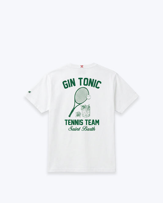 CAMISETA BLANCA GIN TONIC MC2