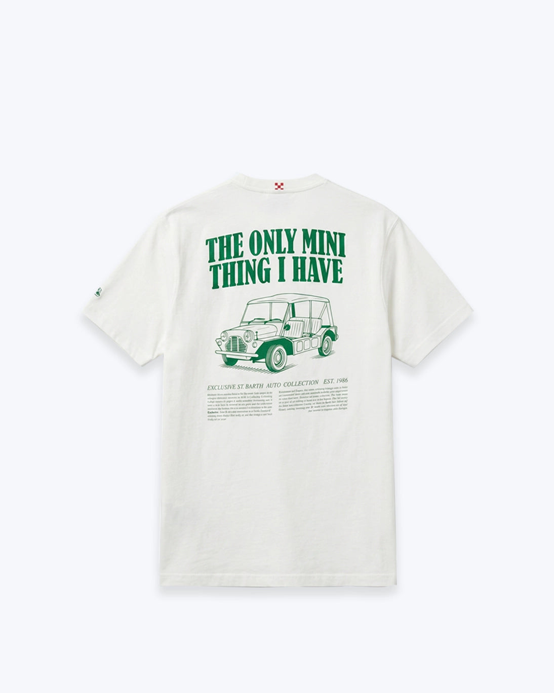 CAMISETA MINI BLANCA MC2