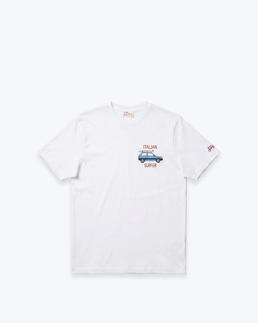 CAMISETA BLANCA ITALIAN SURFER MC2