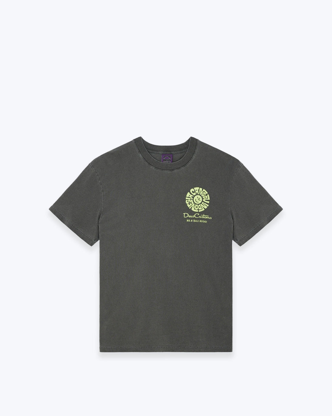 CAMISETA ANTRACITA LOOSE FIT DEUS
