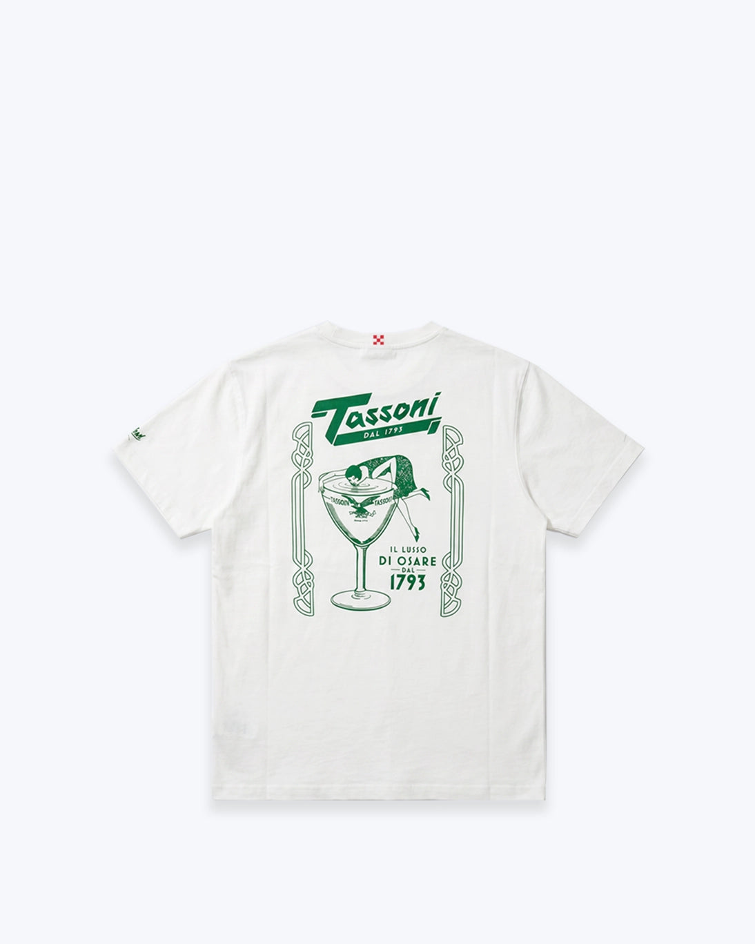 CAMISETA BLANCA TASSONI MC2