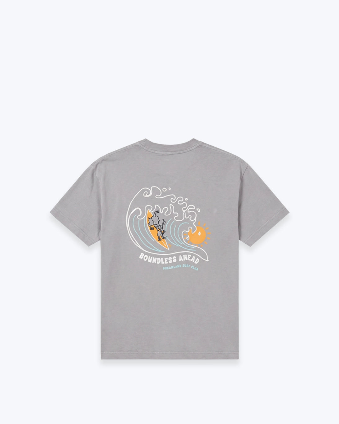 CAMISETA GRIS SURF TWAY