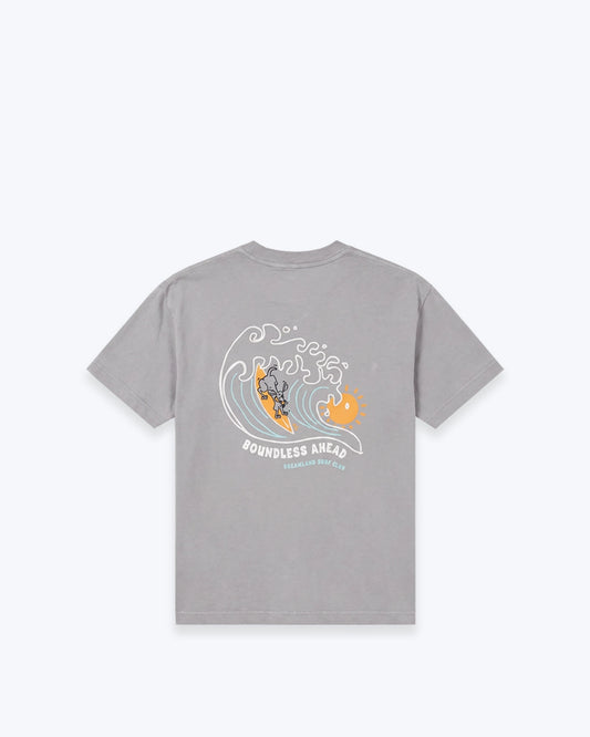 CAMISETA GRIS SURF TWAY