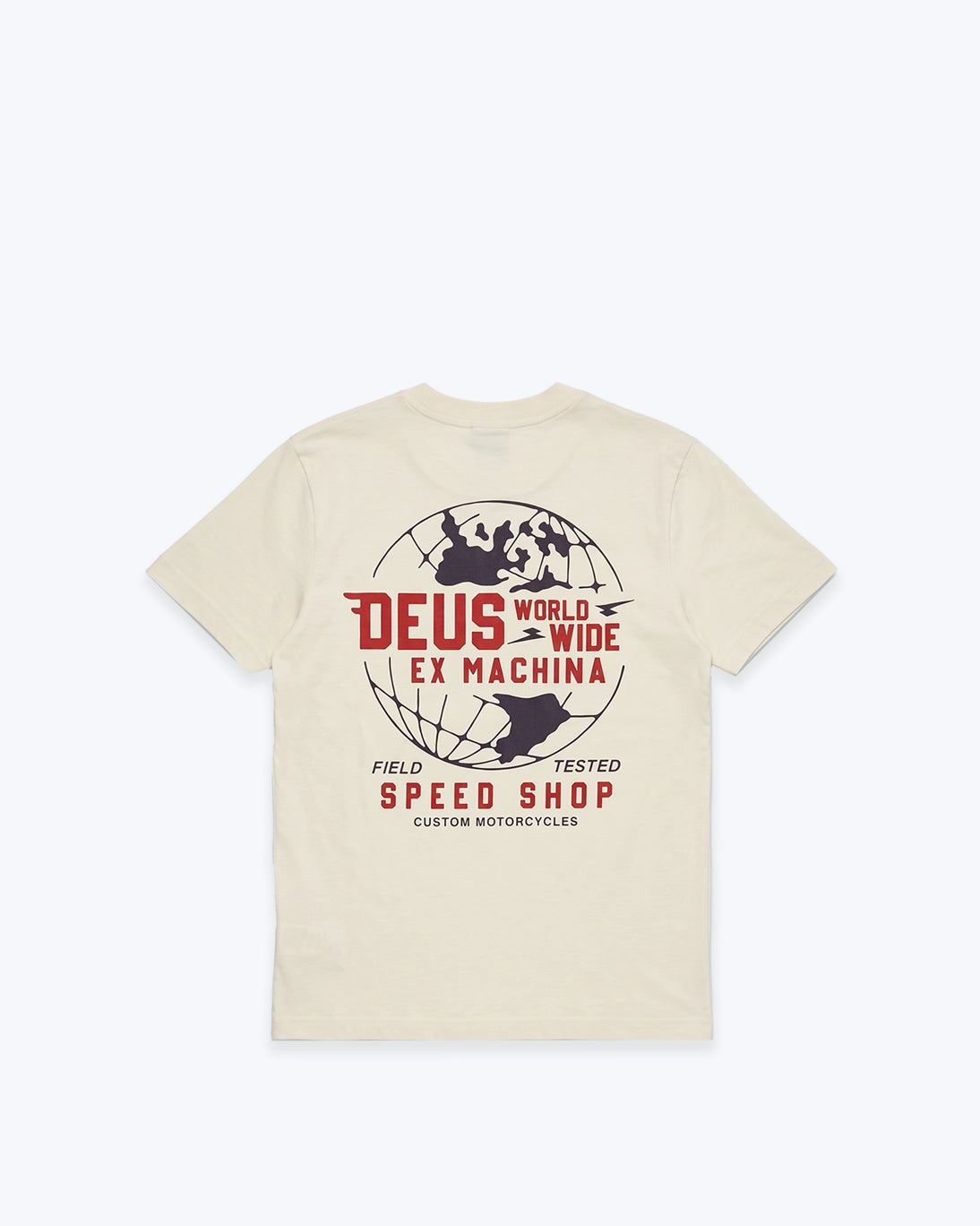 CAMISETA GLOBAL SPARK CREMA DEUS EX MACHINA