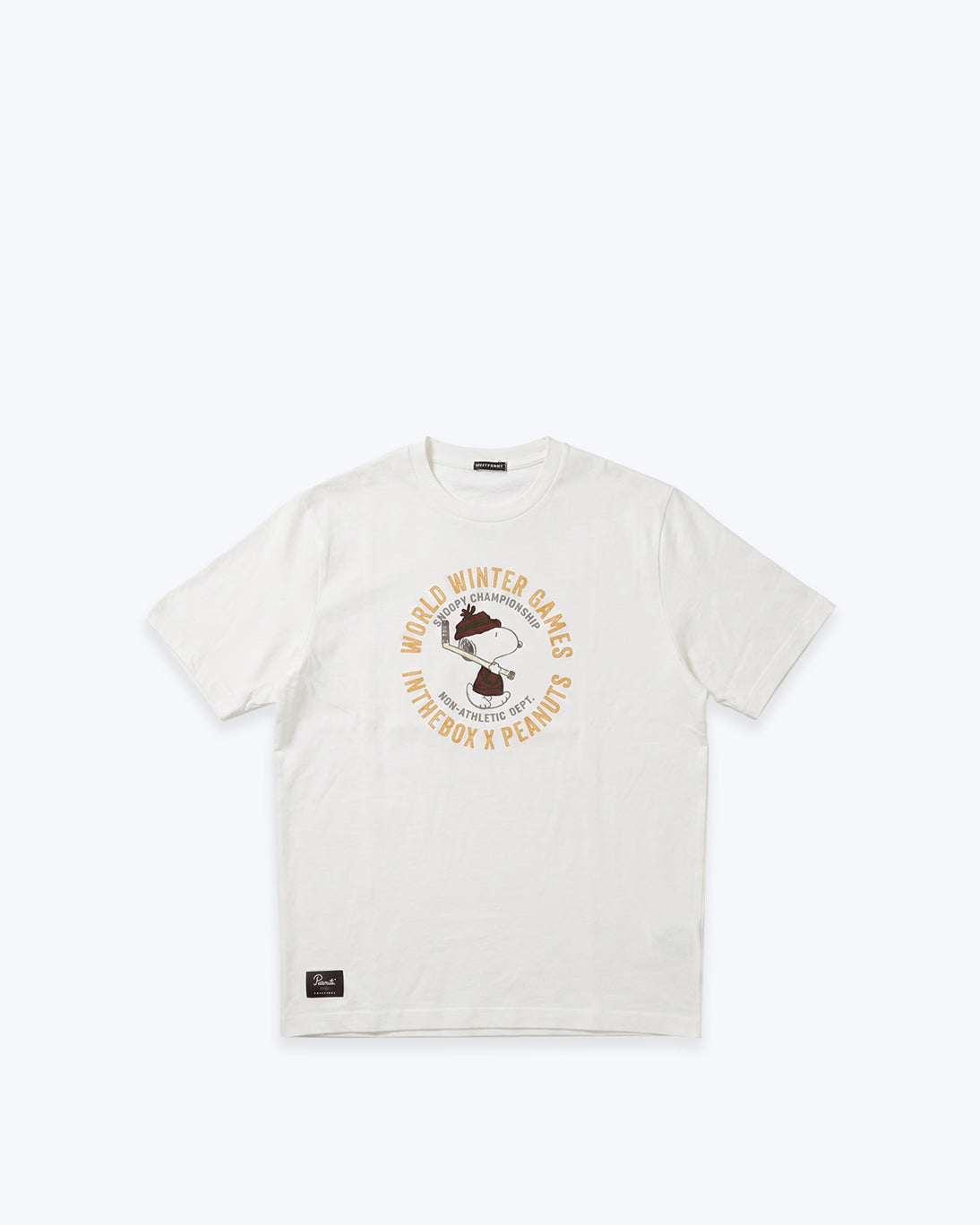 CAMISETA SNOOPY HOCKEY BLANCA INTHEBOX