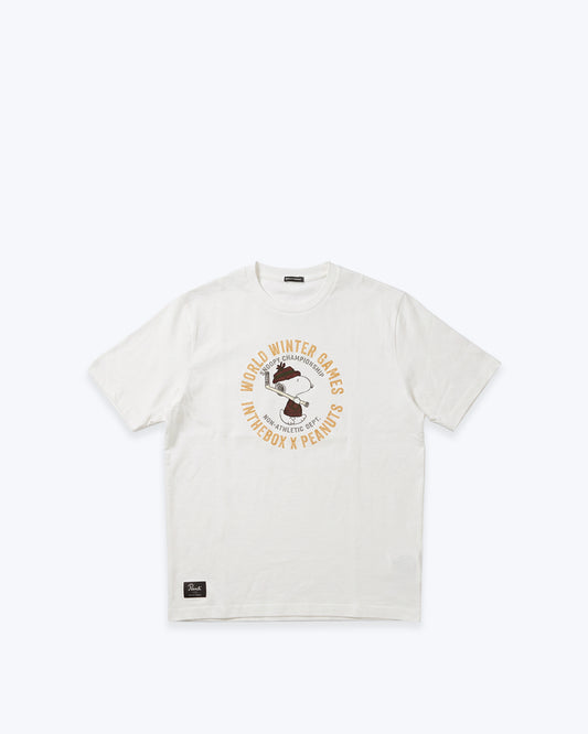 CAMISETA SNOOPY HOCKEY BLANCA INTHEBOX