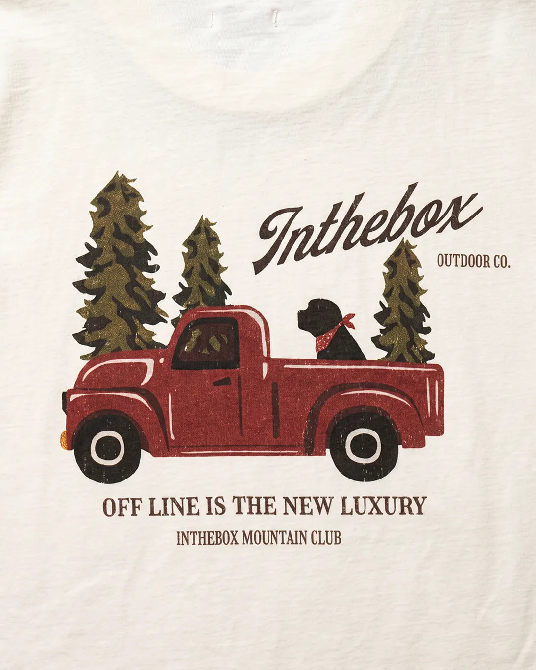 CAMISETA MOUNTAIN CLUB BLANCA INTHEBOX