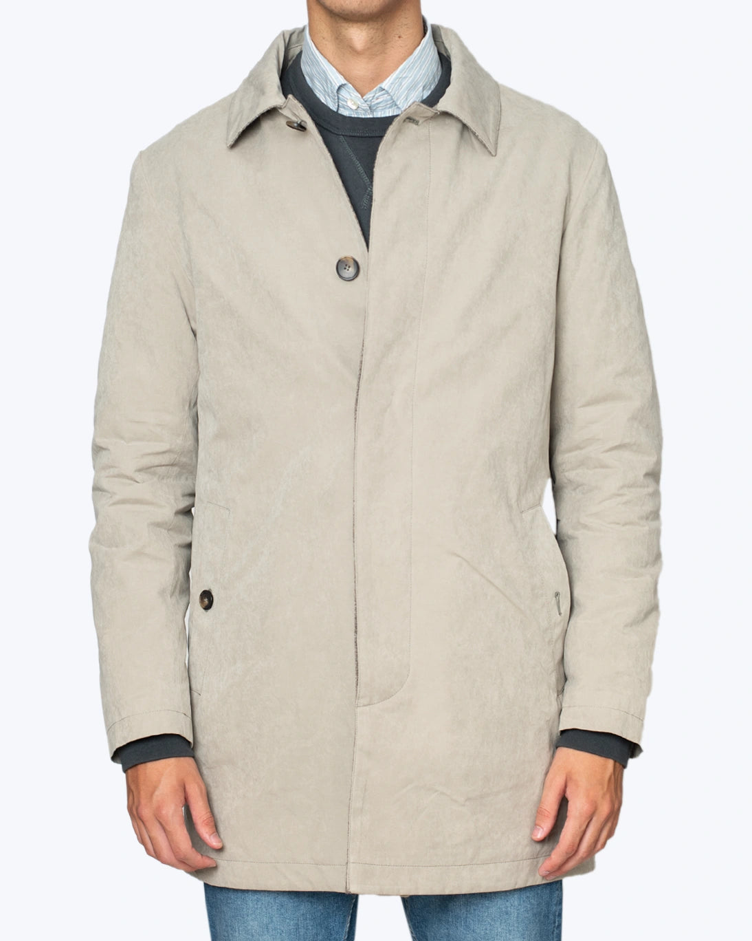 GABARDINA BEIGE CON FORRO L'IMPERMEABILE