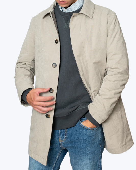 GABARDINA BEIGE CON FORRO L'IMPERMEABILE
