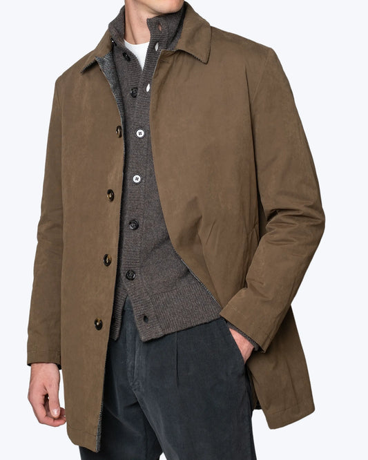 GABARDINA VERDE L'IMPERMEABILE