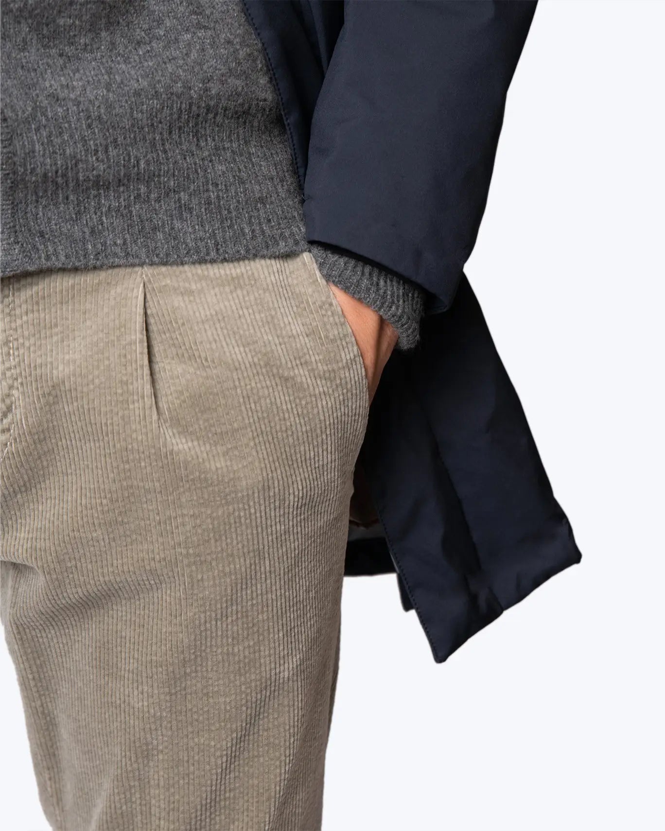 GABARDINA AZUL MARINO ACOLCHADA AT.P.C.O.