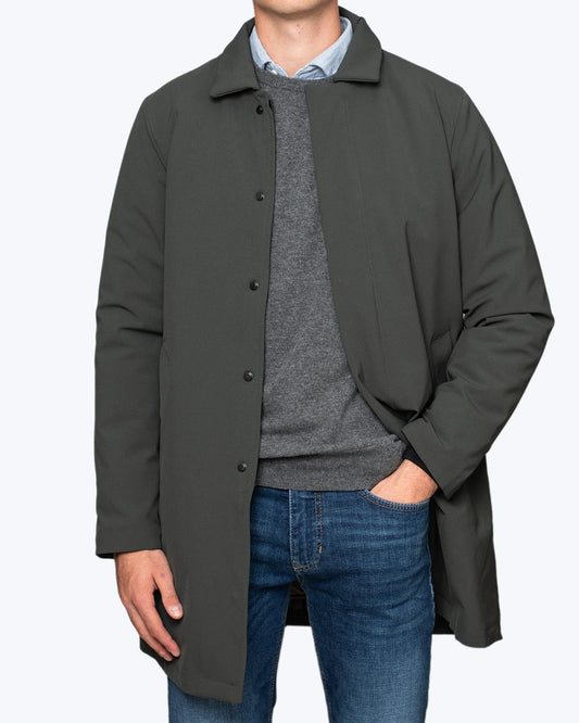 GABARDINA VERDE ACOLCHADA AT.P.CO