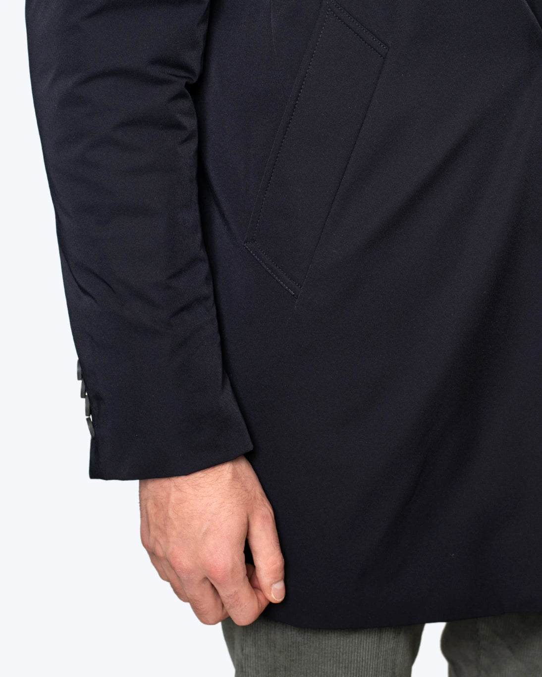 GABARDINA AZUL CON FORRO PAOLONI