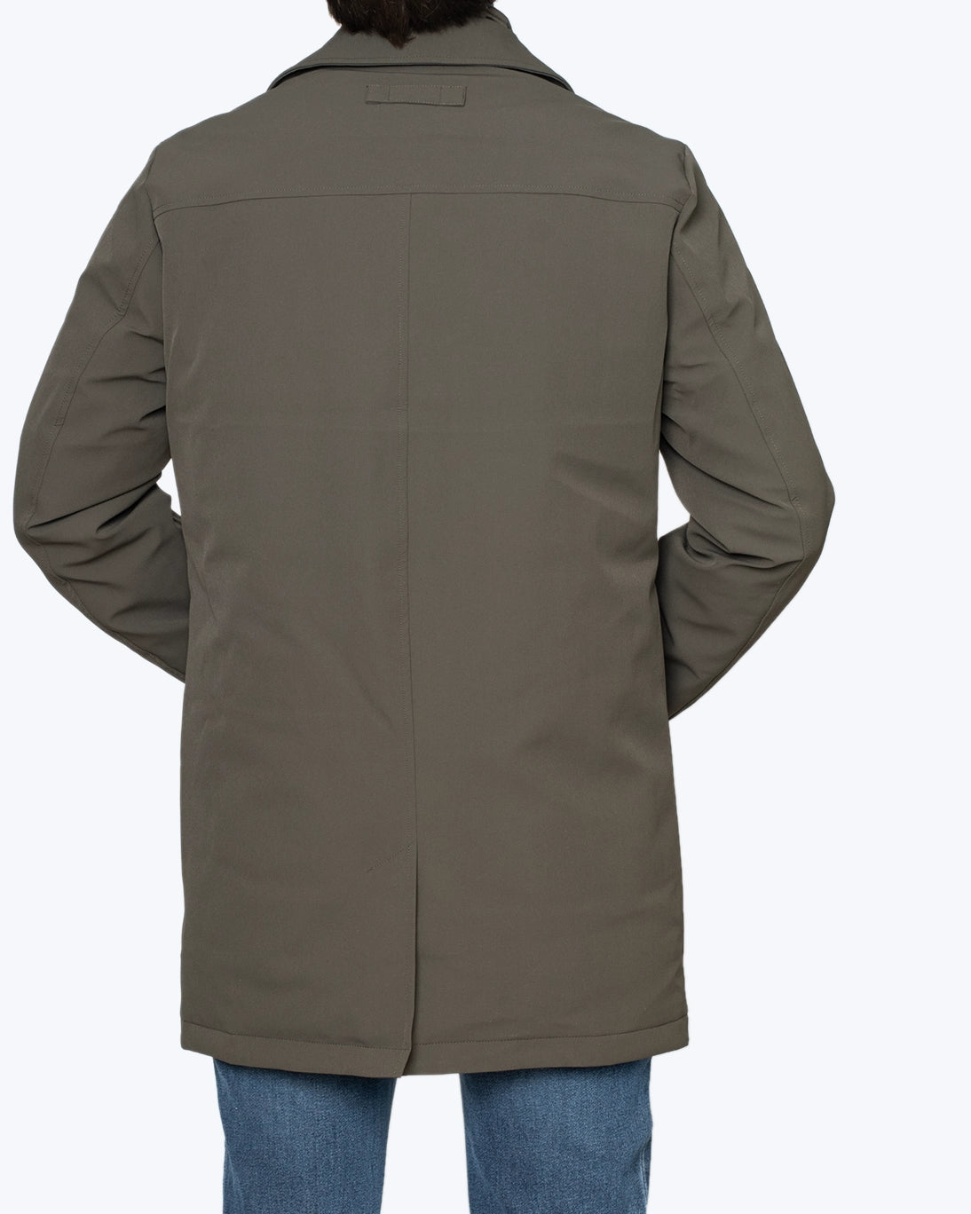 GABARDINA VERDE OLIVA BRIXTOL TEXTILES