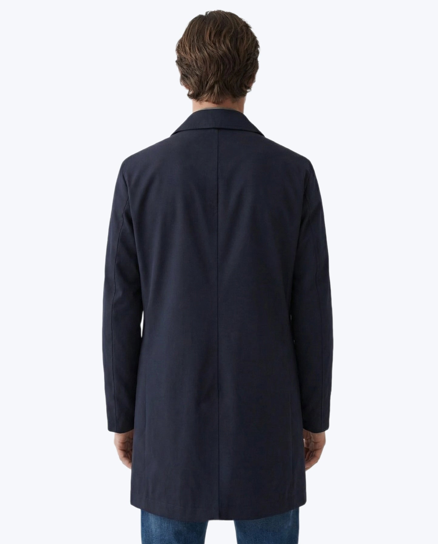 GABARDINA NAVY REPELENTE AL AGUA AT.P.CO