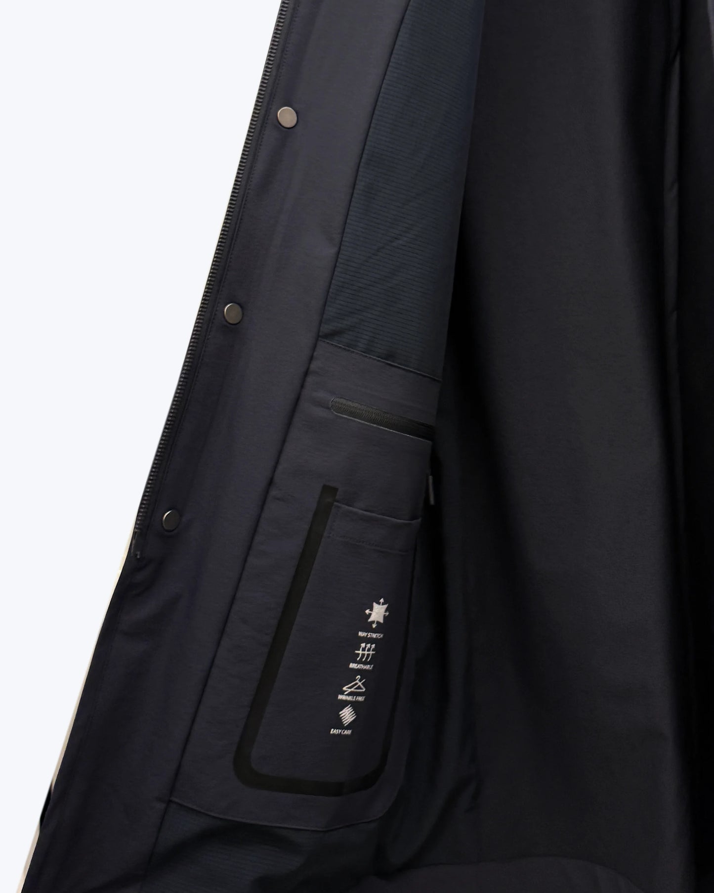 GABARDINA NAVY REPELENTE AL AGUA AT.P.CO