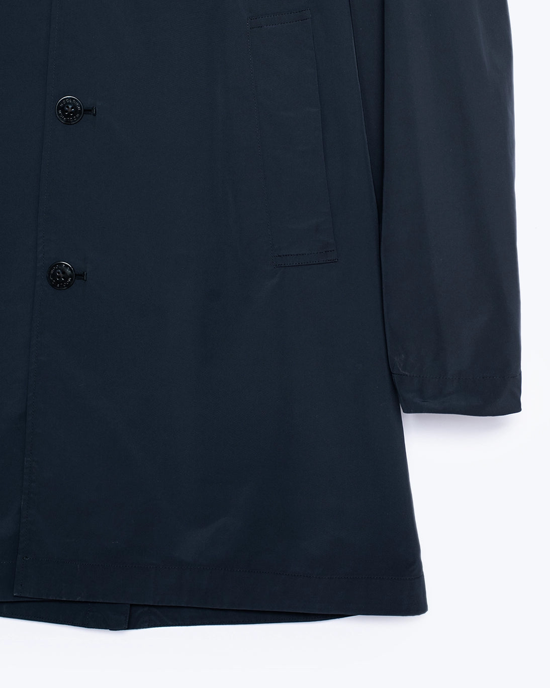 GABARDINA LIGERA NAVY WOOLRICH