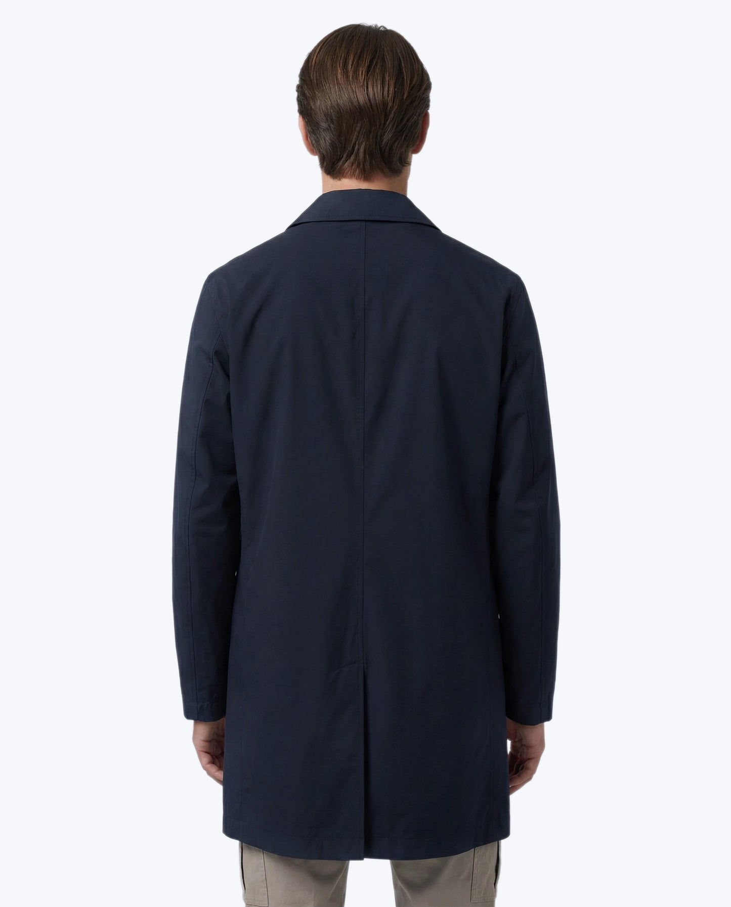 GABARDINA LIGERA NAVY WOOLRICH