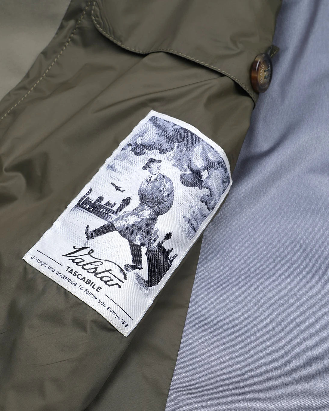 GABARDINA LIGERA VERDE WOOLRICH
