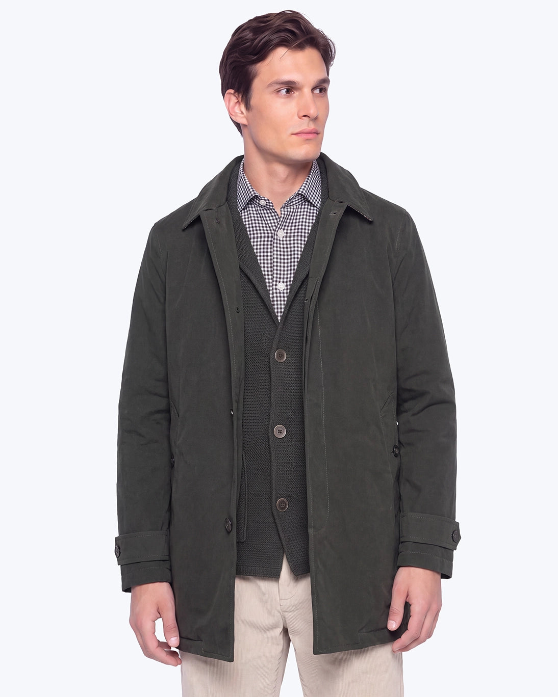 GABARDINA VERDE CAMPLIN