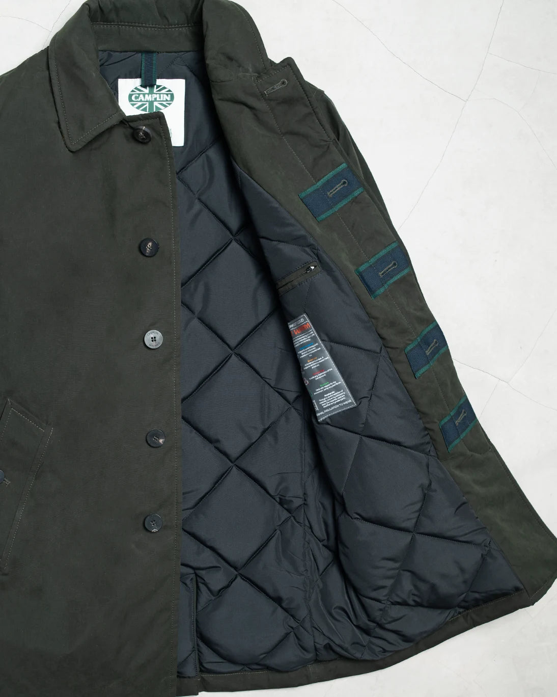 GABARDINA VERDE CAMPLIN