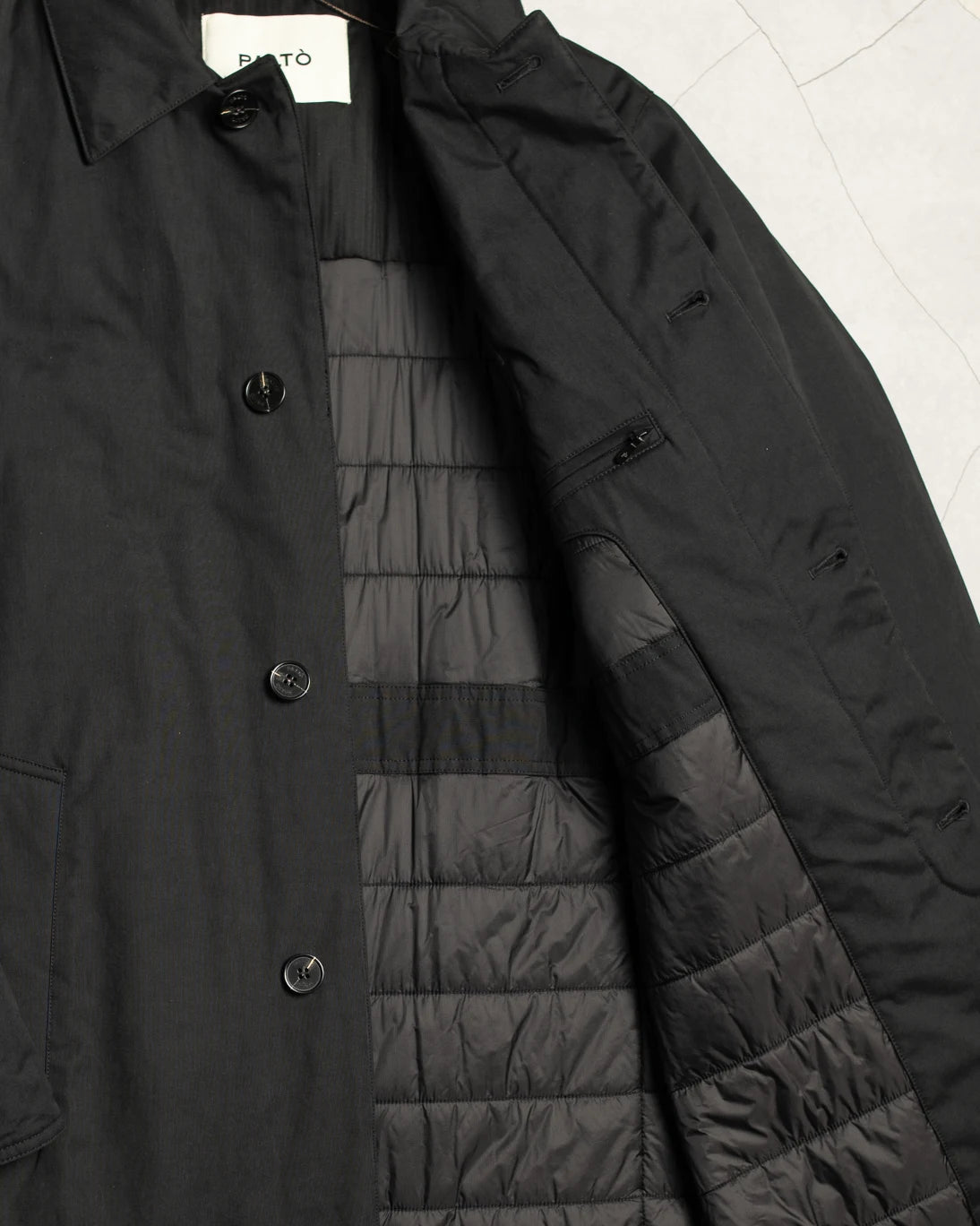 GABARDINA CANTUCCIO NAVY PALTÓ