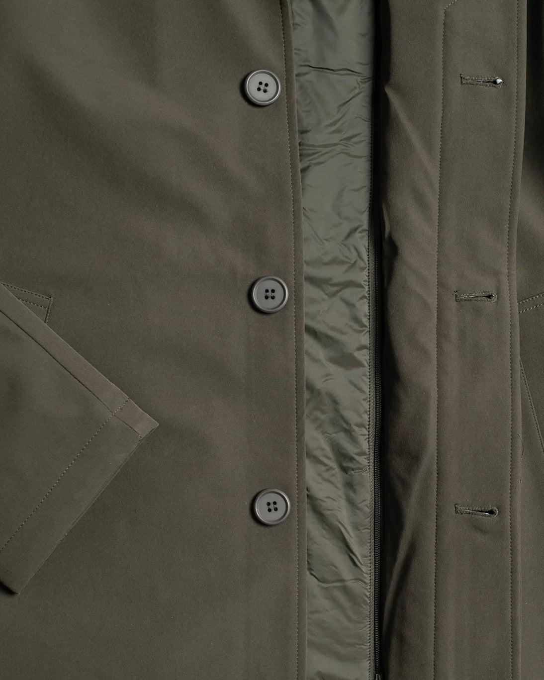 GABARDINA CON PETO DUCAN BRIXTOL