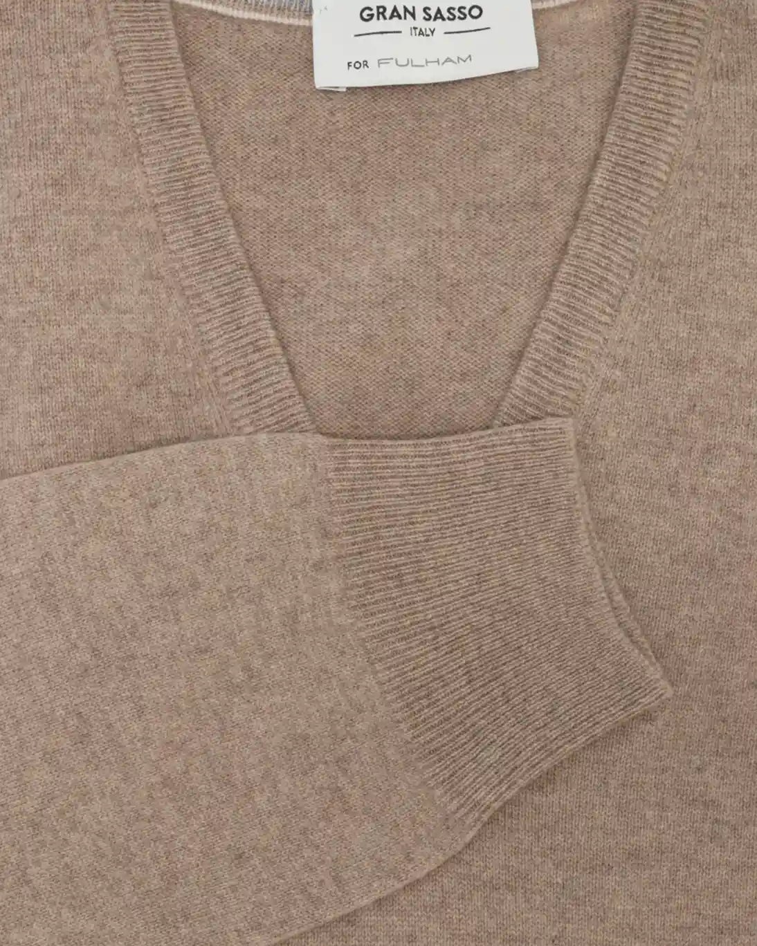 JERSEY DE PICO BEIGE GRAN SASSO FOR FULHAM