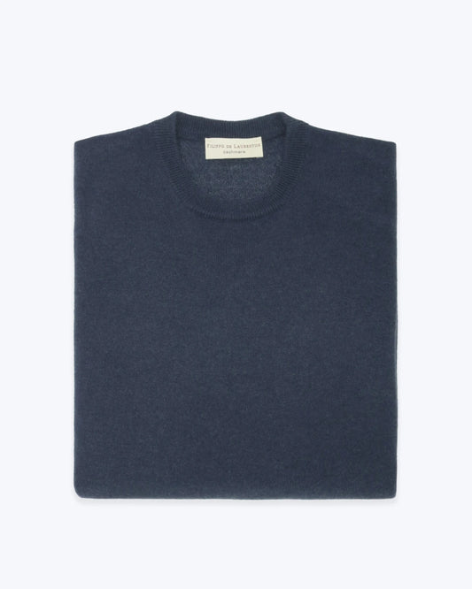 FILIPPO DE LAURENTIIS CASHMERE CREW NECK SWEATER