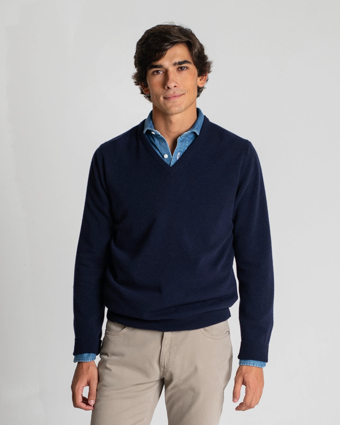 JERSEY DE PICO NAVY TWAY