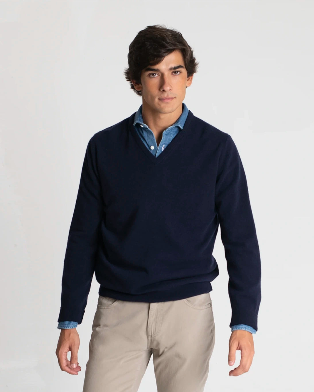 JERSEY DE PICO NAVY TWAY