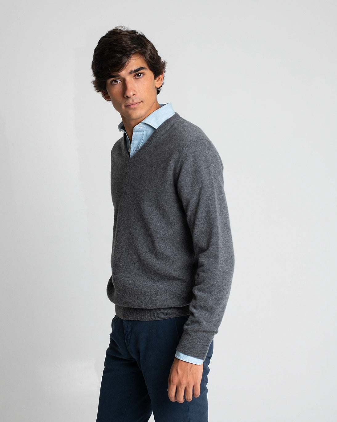 JERSEY DE PICO GRIS TWAY