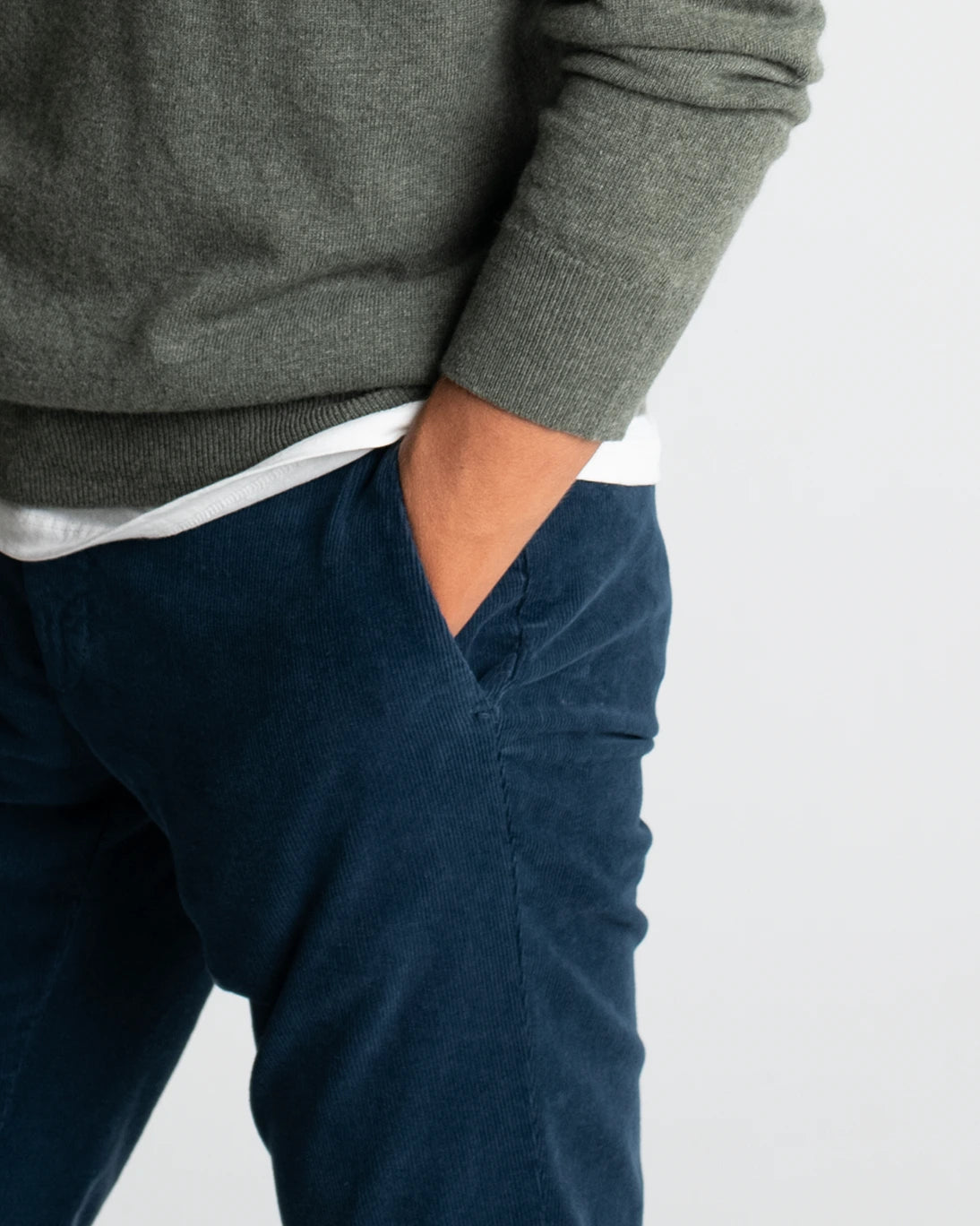 JERSEY DE CUELLO REDONDO VERDE TWAY