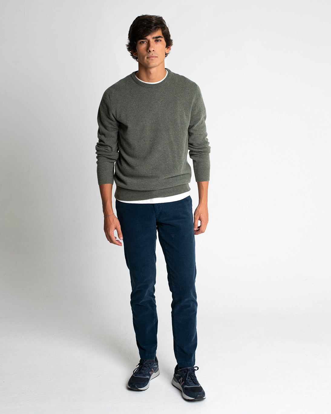 JERSEY DE CUELLO REDONDO VERDE TWAY